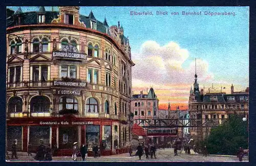 43839 AK Elberfeld Hotel Europäischer Hof Conditorei