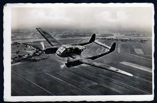 44056 AK Focke-Wulf Fw 189 Nahaufklärer Fotokarte 1941 Argus Flugmotoren