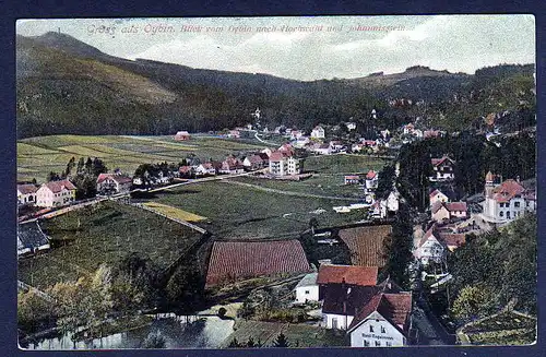 43915 AK Oybin 1916 Blick v. Oybin nach Hochwald