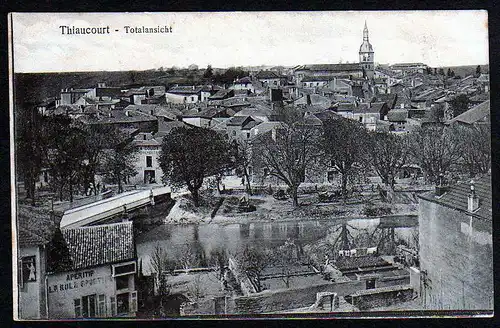37566 AK Thiaucourt Elsass Panorama Feldpost 1916