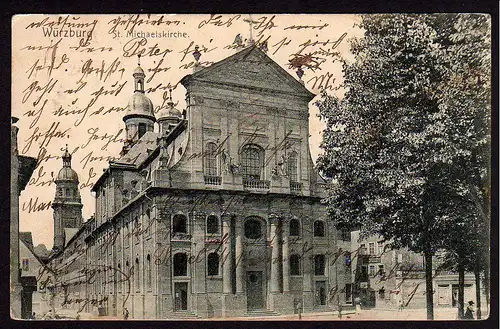 36928 AK Würzburg 1911 St. Michaelskirche