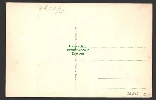 36919 AK Obernitz Saalfeld Saale Schloss um 1910