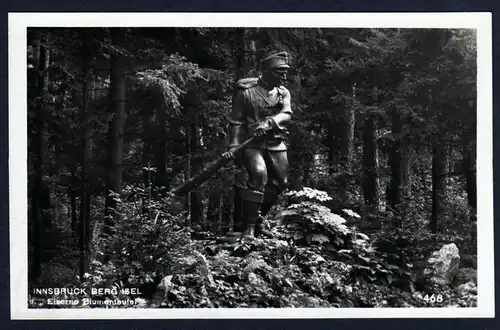 35640 AK  Innsbruck Berg Isel Der eiserne Blumenteufel um 1935