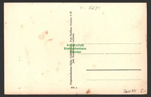 36044 AK Sportheim zum wilden Jäger Schönfeld i. Erzgeb. Um 1930