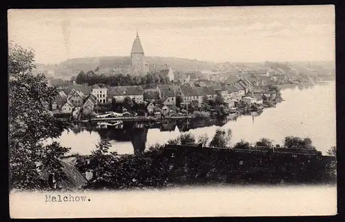 36101 AK Malchow Stadtansicht ca. 1905