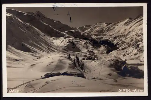 36181 AK Gurgl Söllen 1929  Sölden Bezirk Imst in Tirol
