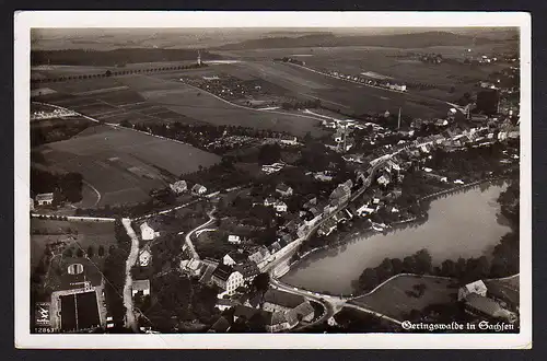 35804 AK Geringswalde Sachsen Luftbild Flugzeugaufnahme 1936