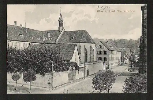 22065 AK Kloster Bad Niederbronn Niederbronn-les-Bains um 1910