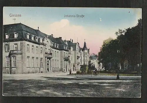 20467 AK Giessen Johannis - straße,  gelaufen 1915  Verlag:   ohne