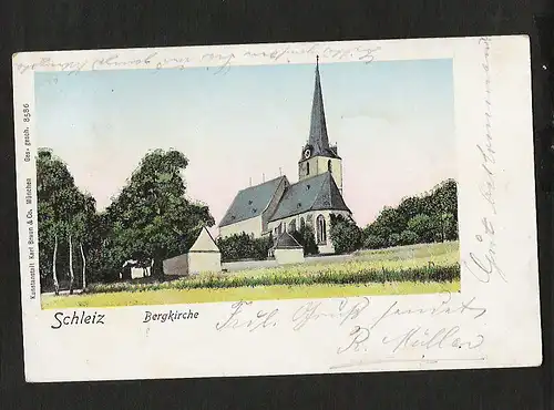 20822 AK Schleiz Bergkirche 1905