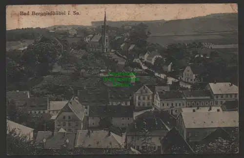 151889 AK Bad Berggießhübel i. Sa. 1926 mit Kirche marien Apotheke