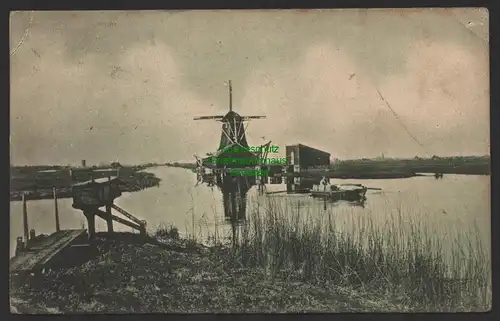 151888 AK Zaandijk Noord Holland Windmühle Mole 1920
