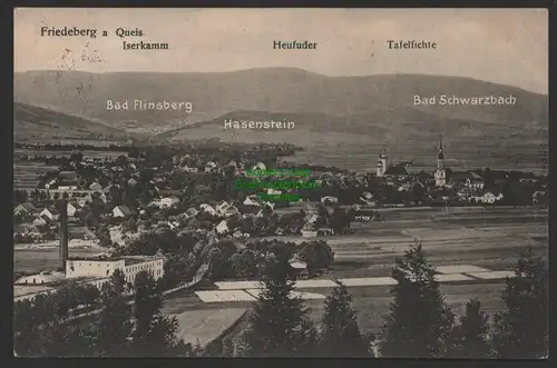 151986 AK Mirsk Isergebirge Friedeberg am Queis 1914 Bad Flinsberg Hasenstein