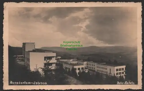 151983 AK Istebna Sanatorium Fotokarte 1941