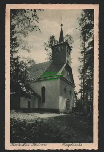 151397 AK Bad Kudowa Herzheilbad 1928 Bergkirche