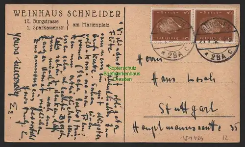 151424 AK München 1932 Weinhaus Schneider Marienplatz Burgstrasse Großkellerei