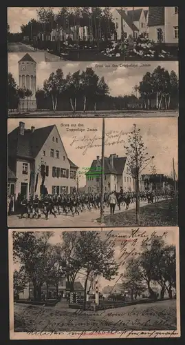150558 3 AK Truppenlager Zossen Wasserturm 1914 Zehrensdorf 1913