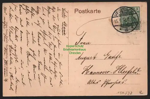 150538 AK  Grohn Bremen Vegesack 1912 Marltplatz Langestrasse