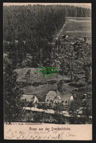 150591 AK Dreckschänke bei Johanngeorgenstadt 1906