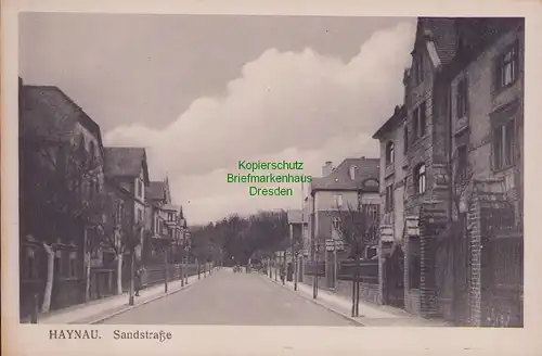 156998 AK Chojnow Haynau in Schlesien um 1920 Sandstraße