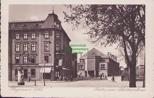 156999 AK Chojnow Haynau in Schlesien 1936 Partie am Schützenhaus