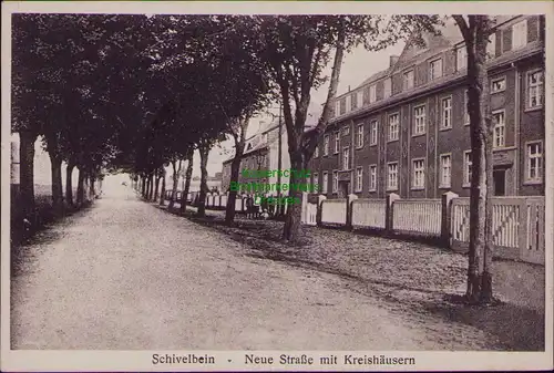 156618 AK Swidwin Schivelbein um 1925 Neue Straße mit Kreishäusern