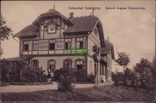 156610 AK Ostseebad Neukuhren Pionerski um 1920 Kaiserin Auguste Victoria Heim