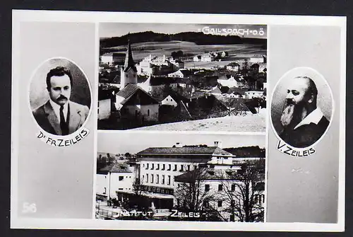 63596 AK Gallspach Oberösterreich Fotokarte Institut Zeileis 1930