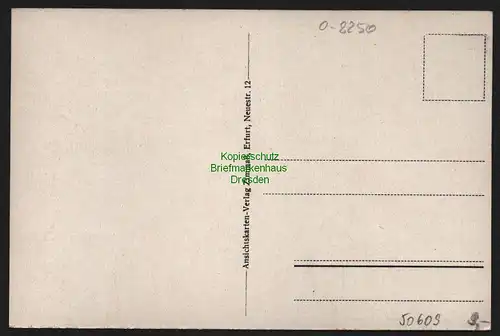 50609 AK Kirche Neukirchen Bez. Meißen Vollbild + Innenansicht um 1935