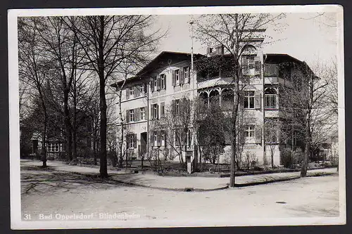 37035 AK Bad Oppelsdorf Blindenheim Fotokarte 1938