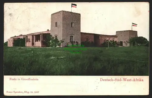 146907 AK DSW Deutsch Südwestafrika Feste in Grootfontein Rehoboth Johannesburg