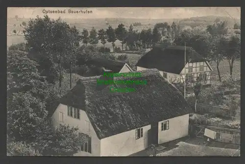 145767 AK Ostseebad Bauerhufen Köslin 1915