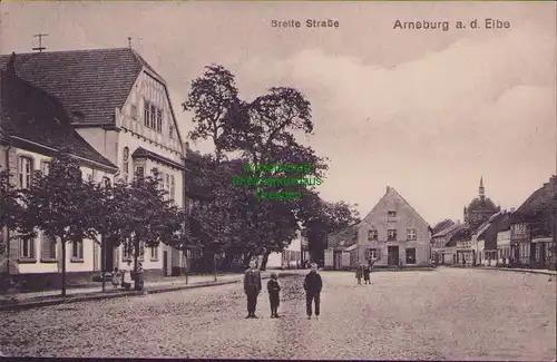 157486 AK Arneburg Elbe 1926 Breite Straße