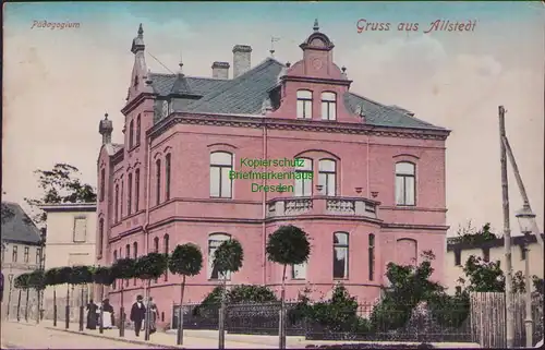 157544 AK Allstedt 1913 Pädagogium