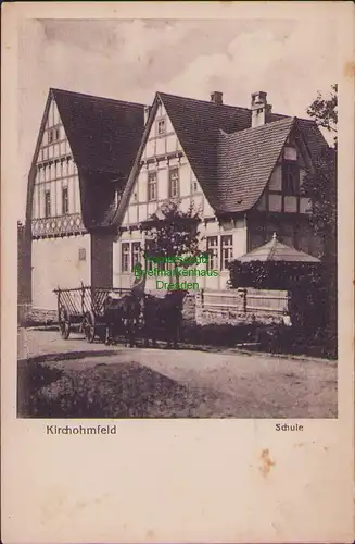 157371 AK Kirchohmfeld 1917 Schule