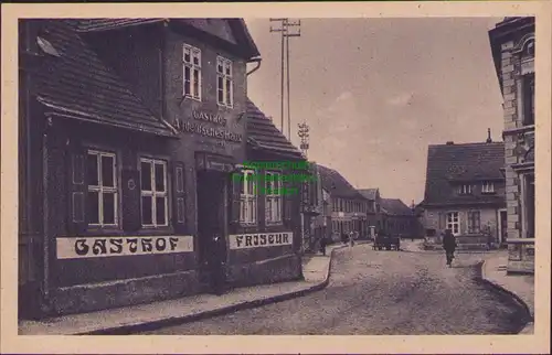 157527 AK Möckern Bez. Magdeburg um 1940 Gasthof Altdeutsches Haus Friseur