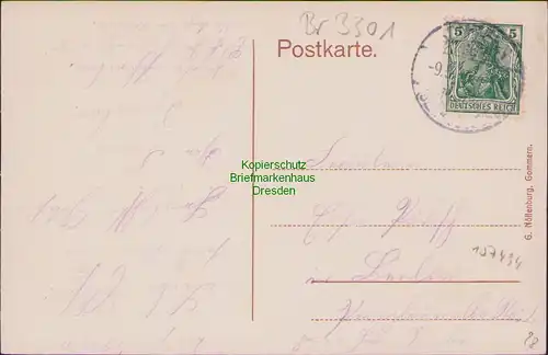 157494 AK Vogelsang Gommern 1914 Pavillon beamtenhaus Liegehalle Heilstätte