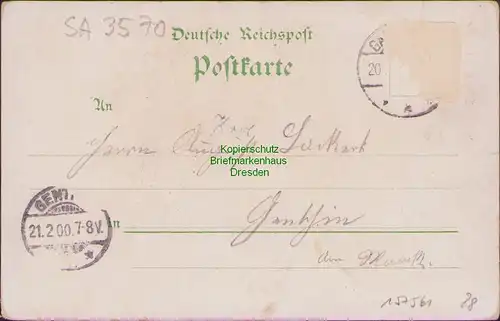 157561 AK Gardelegen 1900 Litho Gasthof zum schwarzen Bär Kaserne Realschule