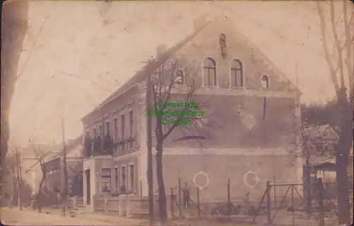 157073 AK Giesensdorf Tauche Krs. Beeskow Storkow Fotokarte um 1915 Wohnhaus