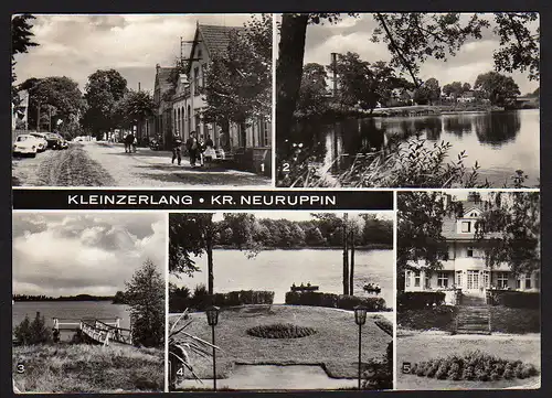 29454 AK Kleinzerlang Kr. Neuruppin Pälitzsee FDGB Cafe ca. 1976 Rheinsberg