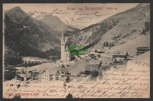 149247 AK Heiligenblut am Großglockner 1902 Kärnten