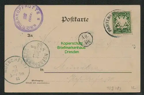 139482 AK Krottenkopf 1900 Unterkunftshütte Esterbergalpe Estergebirge Garmisch