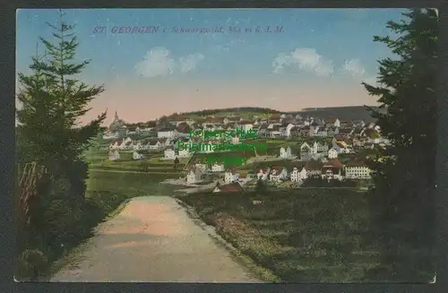 139267 AK St. Georgen im Schwarzwald 1924