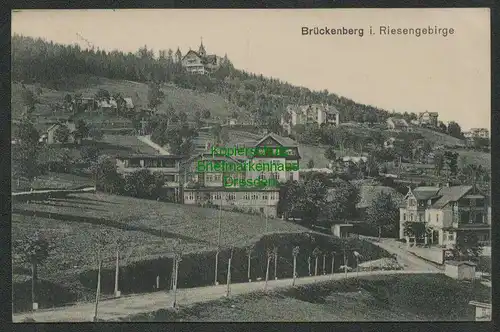 139325 AK Brückenberg Riesengebirge Karpacz Gorny 1916 Hotel Schweizerhof