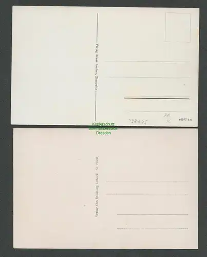 138645 2 AK Ostseebad Zinnowitz auf Usedom Neue Strandstraße um 1935