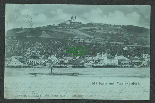 138612 AK Marbach Maria Taferl Niederösterreich 1899