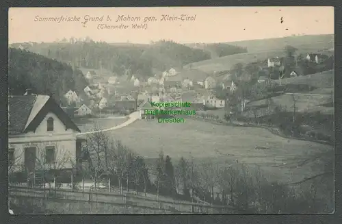 138664 AK Sommerfrische Grund bei Mohorn um 1915 Klein Tirol