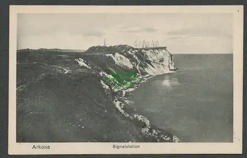 138640 AK Insel Rügen Arkona Signalstation um 1920