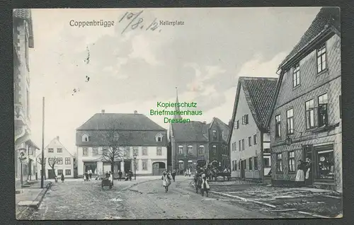 138639 AK Coppenbrügge 1912 Kellerplatz