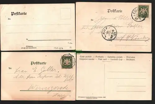 138137 AK Egloffstein Trubachtal Post Heid 1901 Gasthaus zur Post